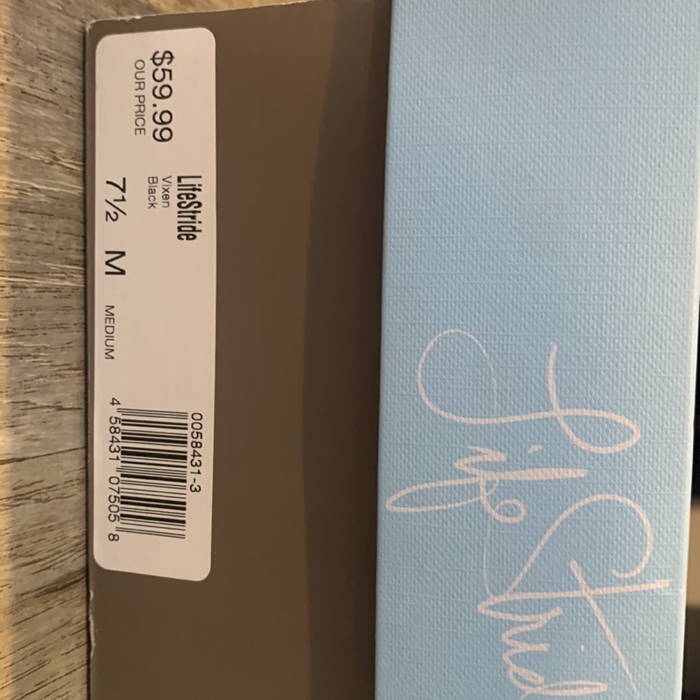 NWT Life Stride Vixen black heels - Picture 5 of 5